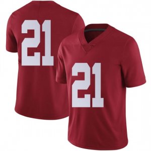 NCAA Youth Alabama Crimson Tide #21 Jahquez Robinson Stitched College Nike Authentic No Name Crimson Football Jersey PO17Y87VA